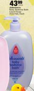 Johnson's Baby Bedtime Bath Liquid Soap Assorted-550Ml Each