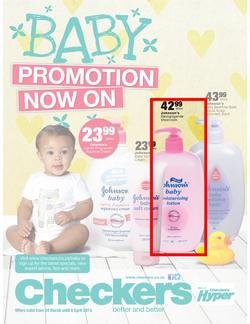 Checkers Gauteng : Baby Promotion ( 24 Mar - 06 Apr 2014 ), page 1