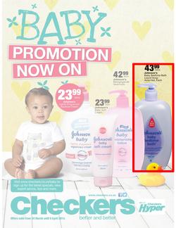 Checkers Gauteng : Baby Promotion ( 24 Mar - 06 Apr 2014 ), page 1