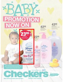 Checkers Gauteng : Baby Promotion ( 24 Mar - 06 Apr 2014 ), page 1