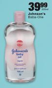 Johnson's Baba-Olie - 500ml