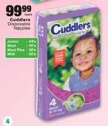 Cuddlers Disposable Nappies-Per Pack