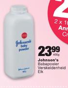 Johnson's Babapoeier Verskeidenheid-400g Elk