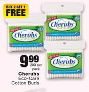 Cherubs Eco-Care Cotton Buds-200's Per Pack