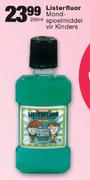 Listerfluor Mondspoelmiddel Vir Kinders- 250ml