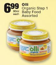Olli outlet baby food
