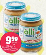  Olli Stap 3 Organiese Babakos Verskeidenheid-180ml Elk