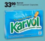 Karvol Decongestant Capsules- 10's