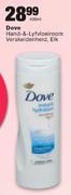 Dove Hand-&-Lyfvloeiroom Verskeidenheid-400ml