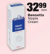 Bennetts Nipple Cream- 50ml