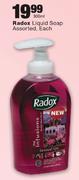 Radox Liquid Soap Assorted -300ml