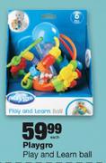 Playgro Play And Learn Ball Each