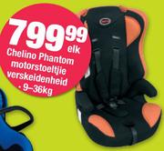 Chelino Phantom Motorstoeltjie Verskeidenheid-9-36kg Elk