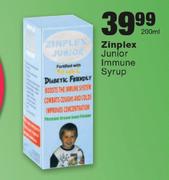 Zinplex-Junior Immune Syrup-200ml