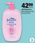 Johnson's Bevogtigende Vloeiroom- 500ml