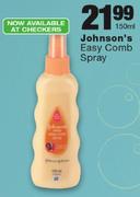  Johnson's Easy Comb Spray-150ml
