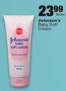Johnson's Baby Soft Cream- 200ml