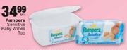 Pampers Sensitive Baby Wipes Tub- 56's