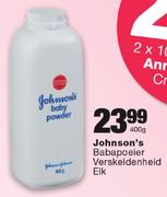 Johnson's Babapoeier Verskeidenheid-400g Elk