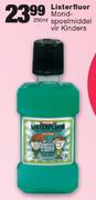 Listerfluor Mond-Spoelmiddel Vir Kinders-250ml