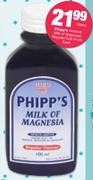   Phipp's Antacid Milk Of Magnesia Regular/Tutti Frutti-100ml