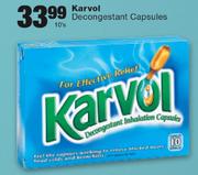   Karvol Decongestant Capsules-10's