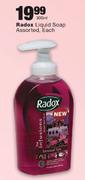  Radox Liquid Soap Assorted- 300ml 