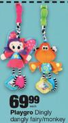 Playgro Dingly Dangly Fairy/Monkey Each