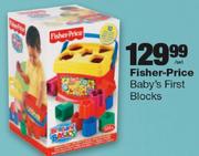 Fisher-Price Baby's First Blocks