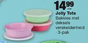 Jolly Tots Bakkies Met Deksels Verskeidenheid-3 Pack