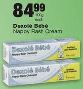 Dexole Bebe Nappy Rash Cream- 100g Each