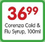 Corenza Cold & Flu Syrup- 100ml