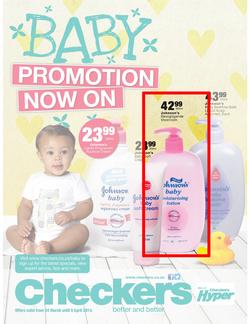 Checkers North West : Baby Promotion  ( 24 Mar - 06 Apr 2014 ), page 1