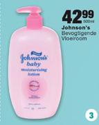 Johnson's Bevogtigende Vloeiroom - 500ml