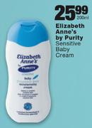 Elizabeth Anne's By Purity Sensitive Baby Cream- 200ml