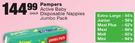 Pampers Active Baby Disposable Nappies Jumbo Maxi Plus-62's/Midi-82's/Mini-94's Per Pack
