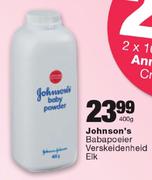 Johnson's Babapoeier Verskeidenheid-400g