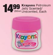 Krayons Petroleum Jelly Scented/Unscented-250ml 