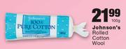 Johnson's Rolled Cotton Wool-100g