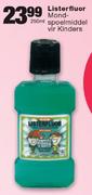 Listerfluor Mondspoelmiddel Vir Kinders-250ml