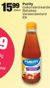Purity Gekonsentreerde Babasap Verskeidenheid-250ml 