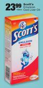 Scott's Emulsion Cod Liver Oil-100ml