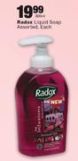 Radox Liquid Soap Assorted- 300ml