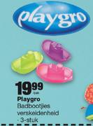 Playgro Badbootjies 3 Stuk