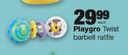Playgro Twist Barbell Rattle