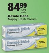 Dexole Bebe Nappy Rash Cream-100g Each