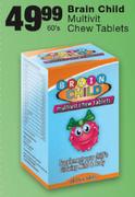 Brain Child Multivit Chew Tablets-60's