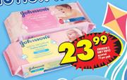 Johnson’s Baby Wipes 72-Per Pack