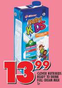 Clover Nutrikids Ready To Drink Full Cream Milk-1Ltr