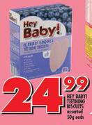 Hey Baby! Teething Biscuits-50g Each